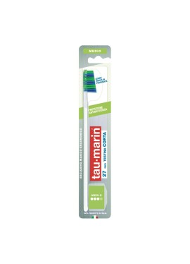Taumarin Professional spazzolino testina profonda 27 millimetri setole medie con antibatterico