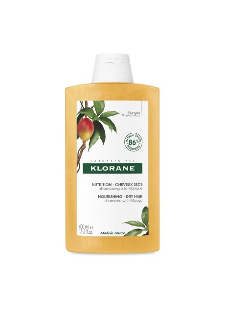 Klorane shampoo al mango - formato da 400 millilitri