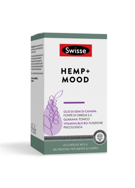 SWISSE HEMP+ MOOD 60CPS