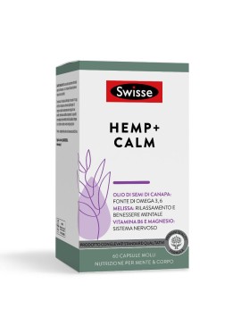 SWISSE HEMP+ CALM 60 CAPSULE