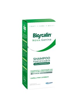 Bioscalin Nova Genina shampoo fortificante volumizzante 200ml