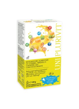 UNIPLURIVIT 24 COMPRESSE EFFERVESCENTI