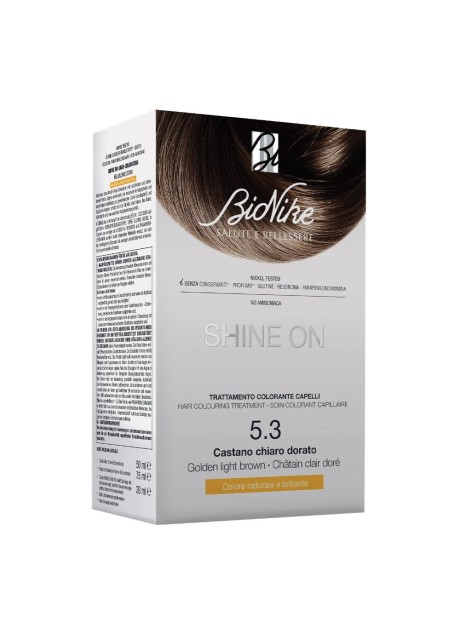 SHINE ON CASTANO CHIARO DORATO