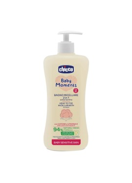 CHICCO BABY MOMENTS BAGNO CORPO CAPELLI MICELLARE 500 ML