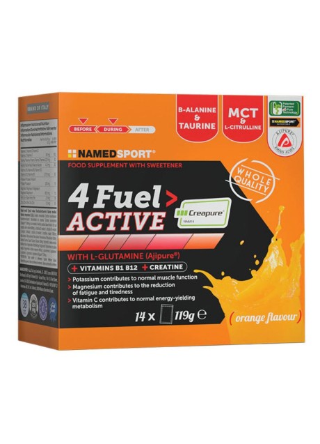 Named Sport 4FUEL> ACTIVE 14 bustine - Integratore energetico