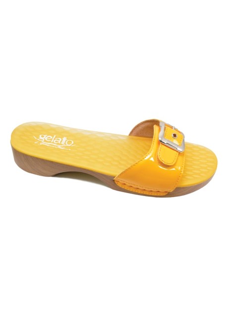 ZOCCOLO SOLE MIO 2,0 YELLOW CON PLANTARE IN GEL 39-40