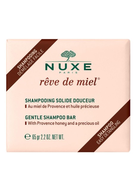 NUXE REVE DE MIEL SHAMPOO SOLIDO 65 G