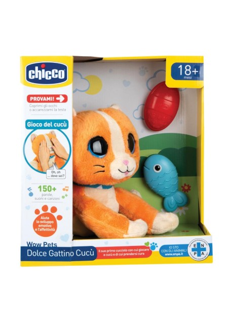 CHICCO GIOCO DOLCE GATTINO CUCU'