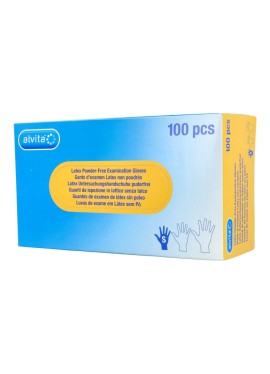 ALVITA GUANTI LATT S/POLV S100