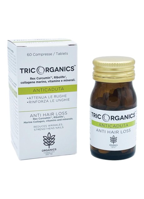 Organics Pharm Cosmetic - Tricorganics anticaduta trattamento da 60 compresse