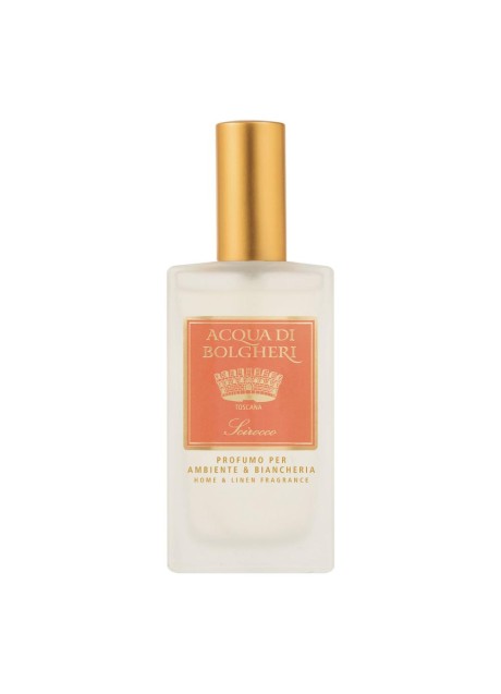 ACQUA DI BOLGHERI PROFUMA AMBIENTE BIANCHERIA SCIROCCO SPRAY100 ML