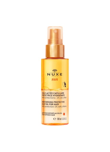 Nuxe Sun olio latte protettivo idratante per capelli - flacone da 100 millilitri