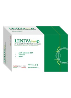 Leniva Bio garze oftalmiche - 20 pezzi