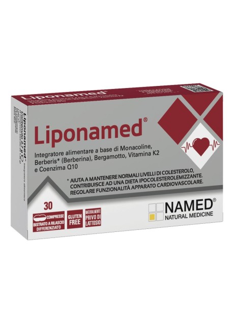Liponam Named 30 compresse - integratore per il colesterolo
