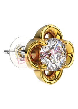 Biojoux - orecchini duchess steel gold plated BJT243