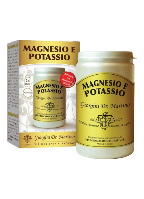 MAGNESIO E POTASSIO POLV 180G