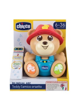 Chicco ABC Orsetto Teddy - gioco bilingue italiano - inglese