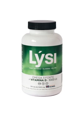 LYSI OMEGA 3 VITAMINA D 120CPS