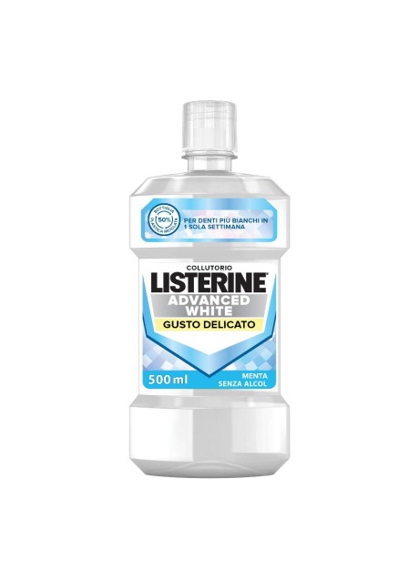 LISTERINE ADVANCED WHITE DEL