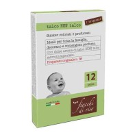 Talco non talco cerotti -  confezione da 12 cerotti - Fiocchi di Riso