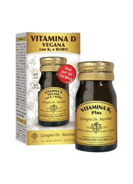 VITAMINA D VEGANA K2+BORO60PAS