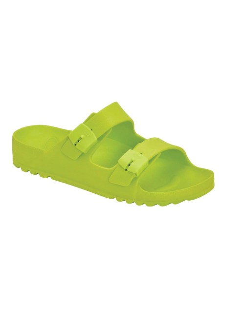 CALZATURA BAHIA EVA WOMAN LIME GREEN TECNOLOGIA BIOPRINT MATERIALE EVA FODERA TOMAIA SFODERATO FODERA SOTTOPIEDE EVA 37SS22