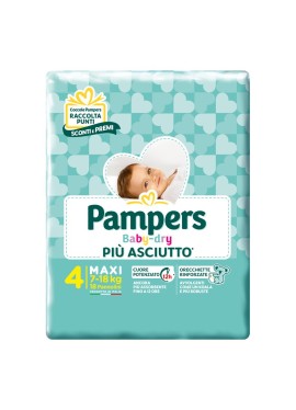 PAMPERS BD DOWNCOUNT MAXI 18PZ