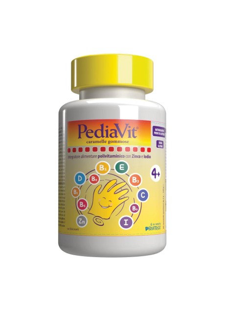 PEDIAVIT CARAMELLE GOMMOSE 60P