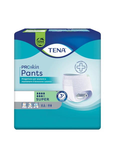 TENA PANTS SUPER L 12PZ