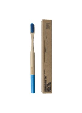 SPAZZOLINO BAMBOO MEDIUM BLU
