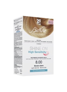 SHINE ON HIGH SENSITIVITY PLUS BIONDO CHIARO 8,00 RIVELATOREIN CREMA 75 ML + CREMA COLORANTE 50 ML