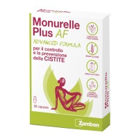 Monurelle plus AF - integratore per la prevenzione di cistiti e infezioni delle vie urinarie - 15 capsule