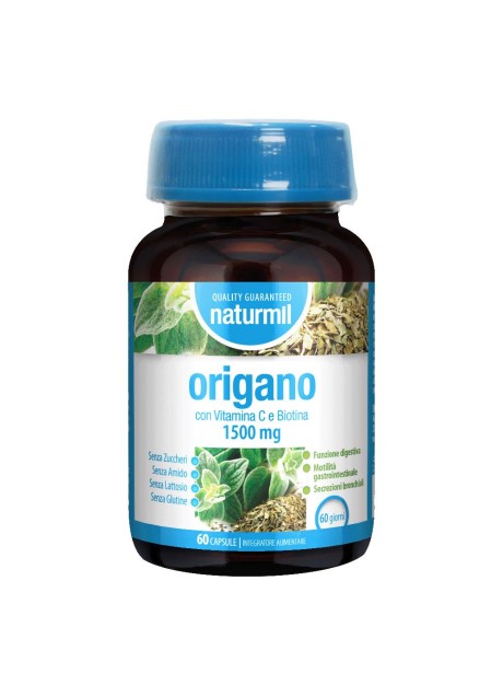 NATURMIL ORIGANO 1500MG 60CPS