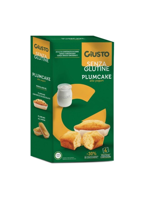 GIUSTO S/G PLUMCAKE YOGURT 160