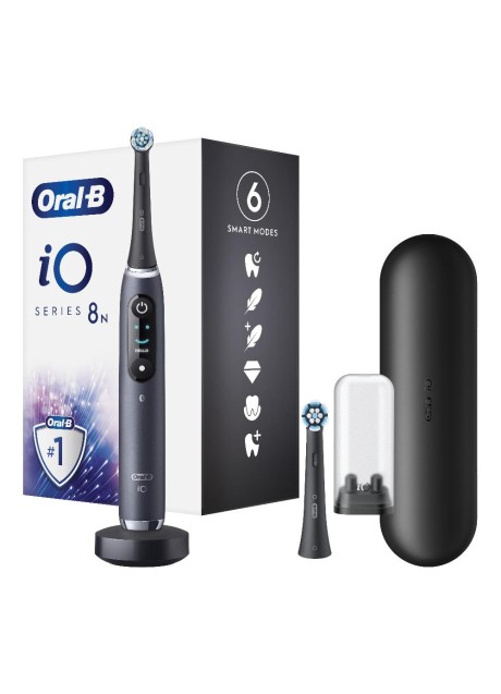 ORALB IO 8 BLACK SPAZZ+2REFILL