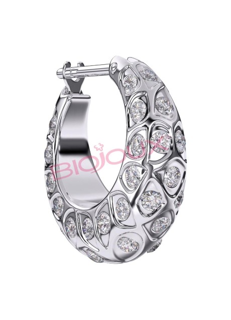 Biojoux - orecchini peony 16 millimetri stainless steel BJT289