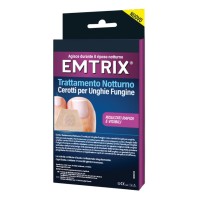Emtrix cerotti - trattamento notturno per unghie con fungo - confezione con 14 cerotti