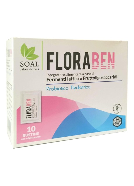 FLORABEN PEDIATRICO 10BUST