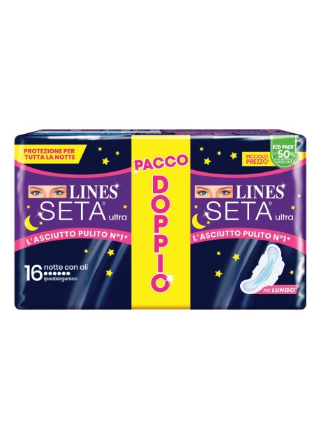 LINES SETA ULTRA NOTTE 16PZ