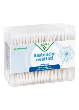 PROFAR BASTONCINI OVATTATI 200 PEZZI