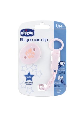 CHICCO CLIP UNIVERSALE ROSA