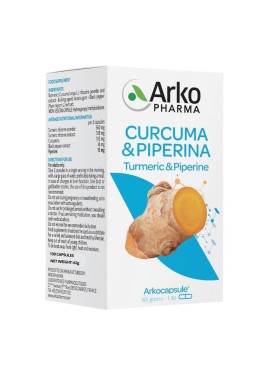 ARKOCPS CURCUMA+PIPERINA130CPS