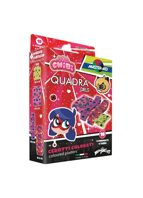 M-AID QUADRA GIRL LADY BUG 18P