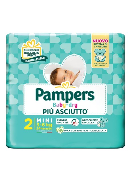 PAMPERS BD DOWNCOUNT MINI 24PZ