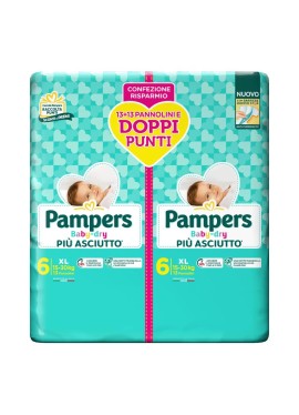 PAMPERS BD DUO DOWNCOUNT XL26P