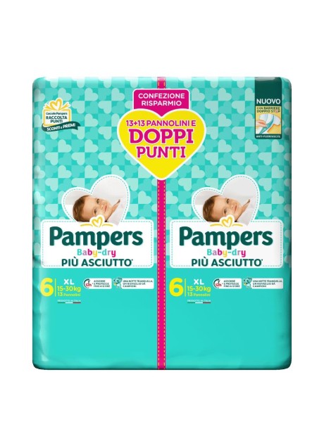 PAMPERS BD DUO DOWNCOUNT XL26P