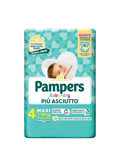 PAMPERS BD DOWNCOUNT MAXI 17PZ