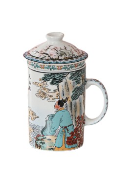 OLD CHINA INFUSIERA PORCELLANA ORIZZONTE