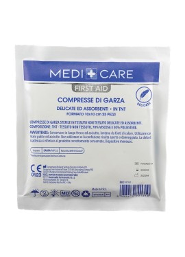 GARZA TNT 10X10CM 25PZ