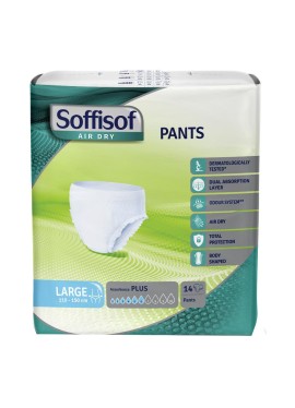 SOFFISOF AIR DRY PANTS PLUS L